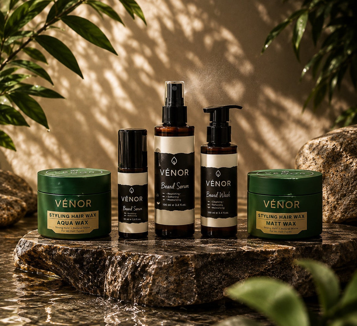 VÉNOR skægpleje – BEARD OIL